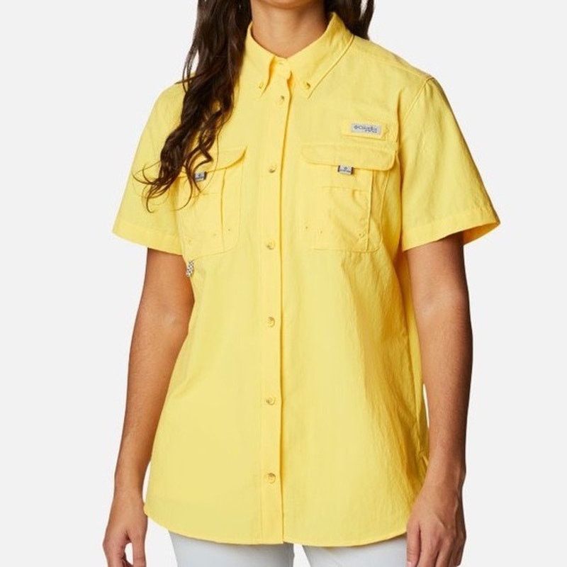 Columbia Columbia Women's Bahama Yellow Short Sleeve Size Small Size S / US 4 / IT 40 - 7 Thumbnail