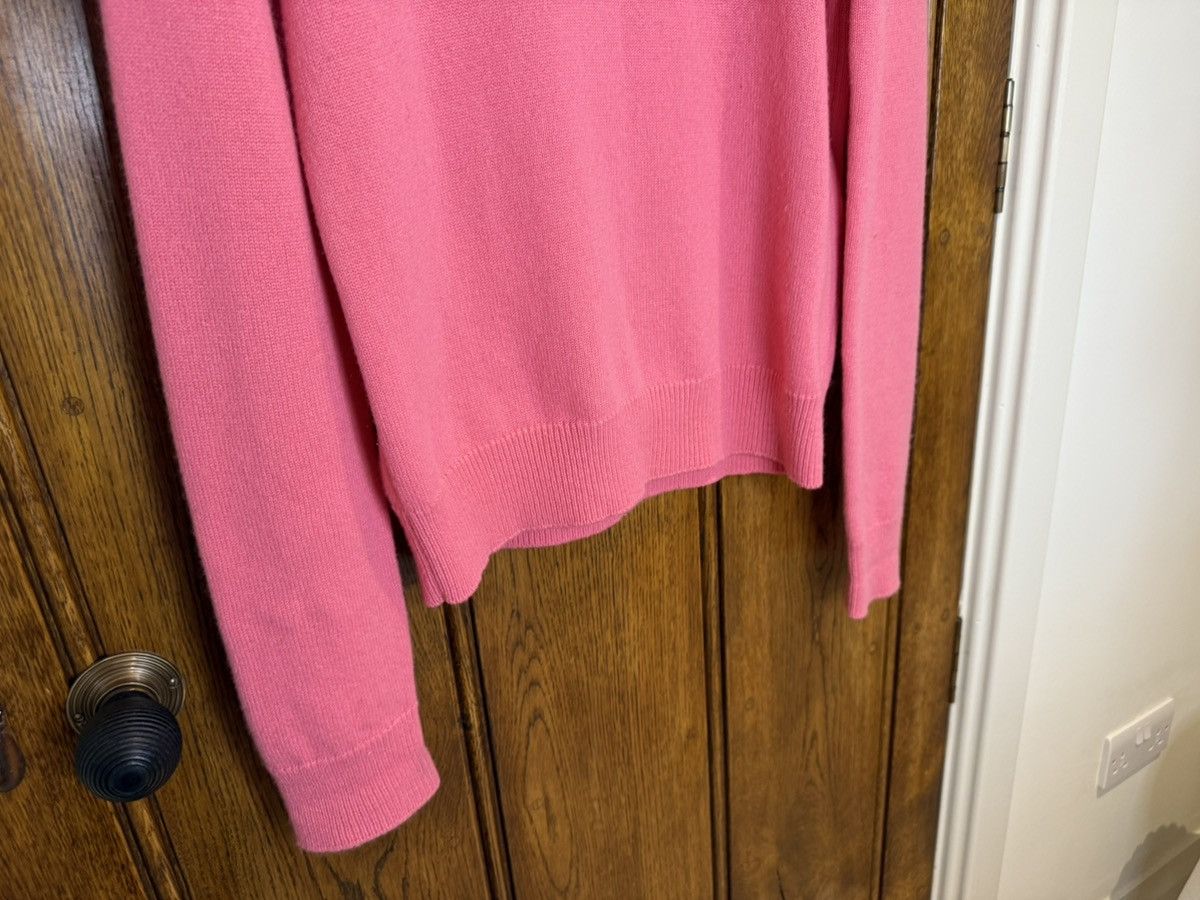 Calvin Klein 205W39NYC SS18 Calvin Klein 205w39nyc Logo pink cashmere sweater raf Size US XS / EU 42 / 0 - 9 Thumbnail