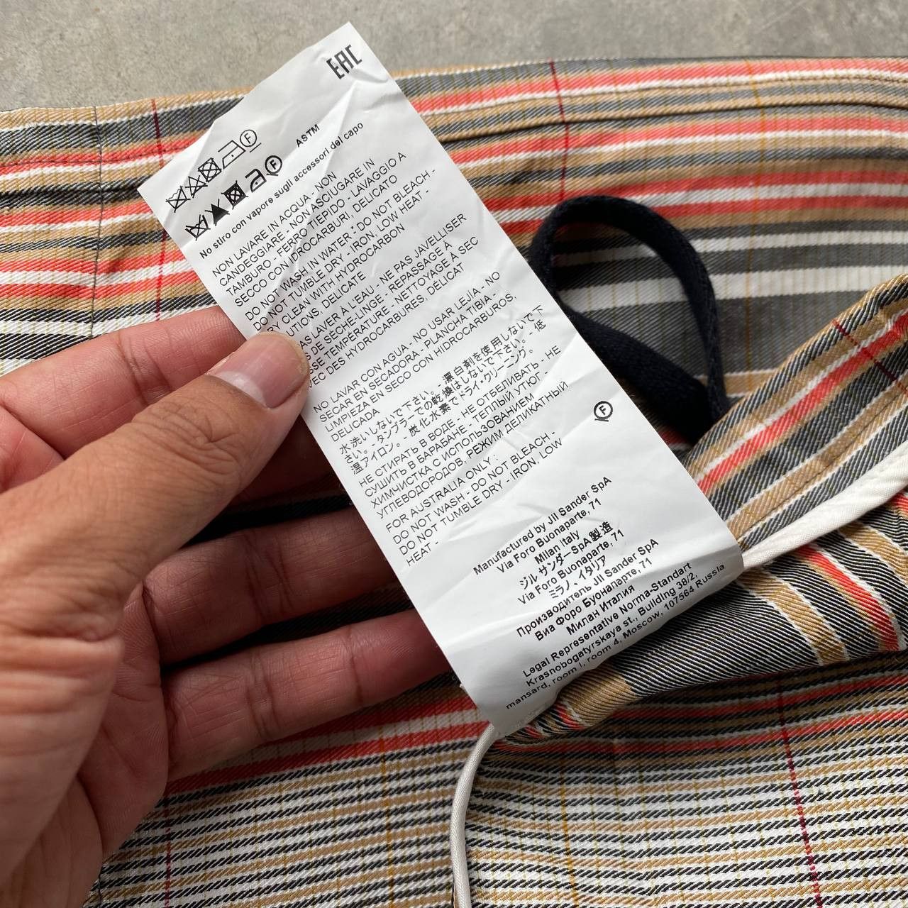 Jil Sander SS19 Jil Sander Rainbow Striped Minimalist Linen&Viscose Size US 36 / EU 52 - 12 Thumbnail