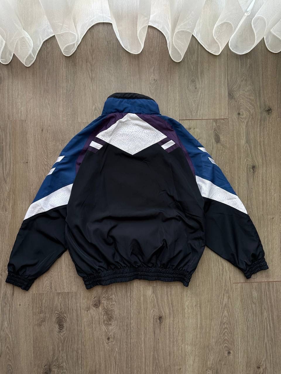 Hummel × Vintage Vintage Hummel Nylon Drill Tracksuit Size US S / EU 44-46 / 1 - 11 Thumbnail