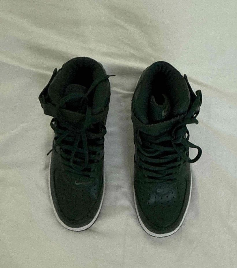 Nike Nike Air Force 1 Mid – Dark Green / White (Vintage Pair) Size US 11.5 / EU 44-45 - 4 Thumbnail