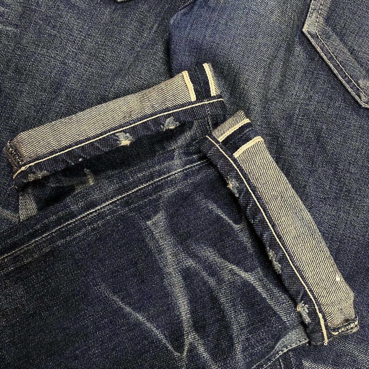 Fragment Design × Vanquish Denim by Vanquish & Fragment Selvedge Washed Denim Pants Size US 32 / EU 48 - 9 Thumbnail