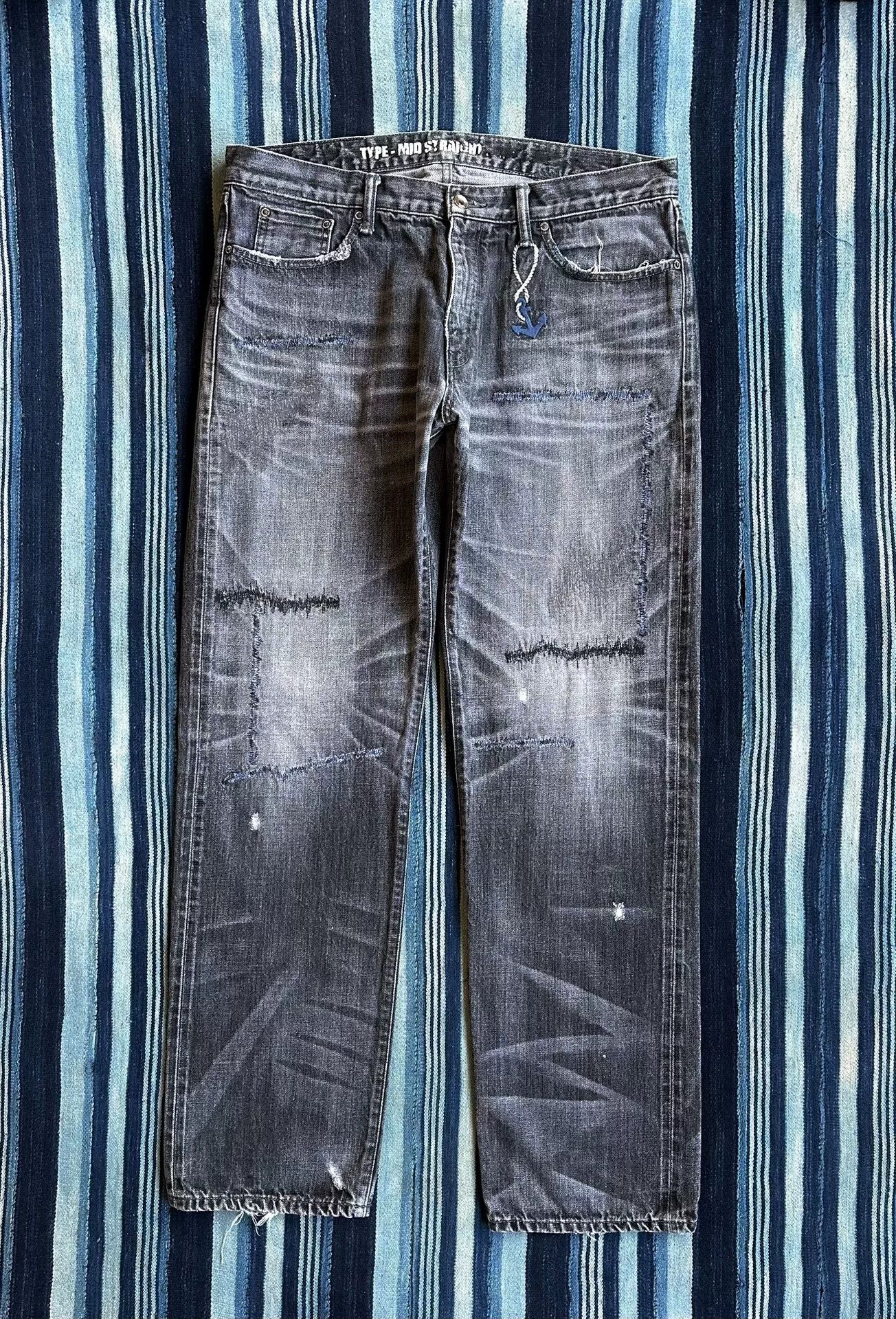 Neighborhood neighborhood anchor savage blue denim pants Size US 31 - 1 Thumbnail