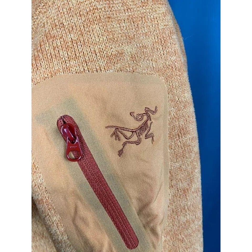 Arc'teryx Arc'teryx Women's Orange Full Zip Fleeced Hoodie Jacket Size Size S / US 4 / IT 40 - 4 Thumbnail