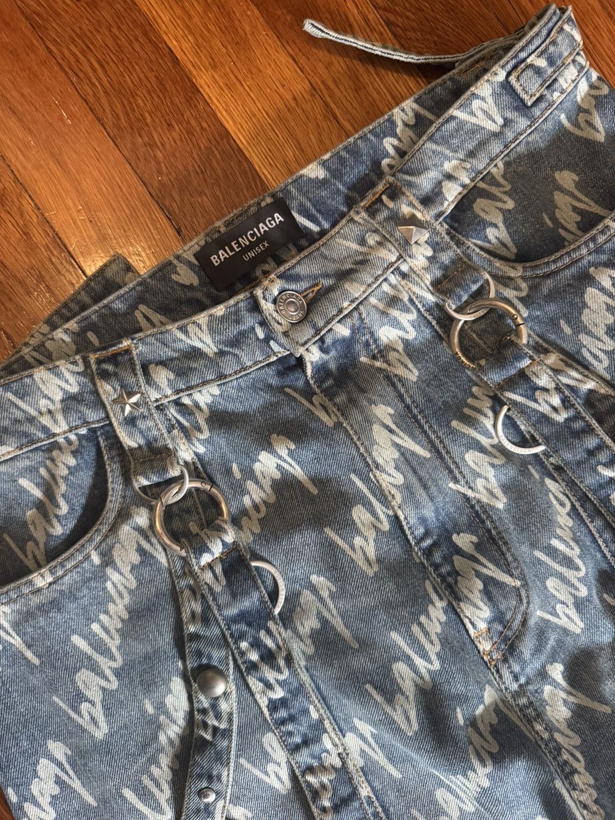 Balenciaga Denim Ravers Size US 32 / EU 48 - 2 Thumbnail