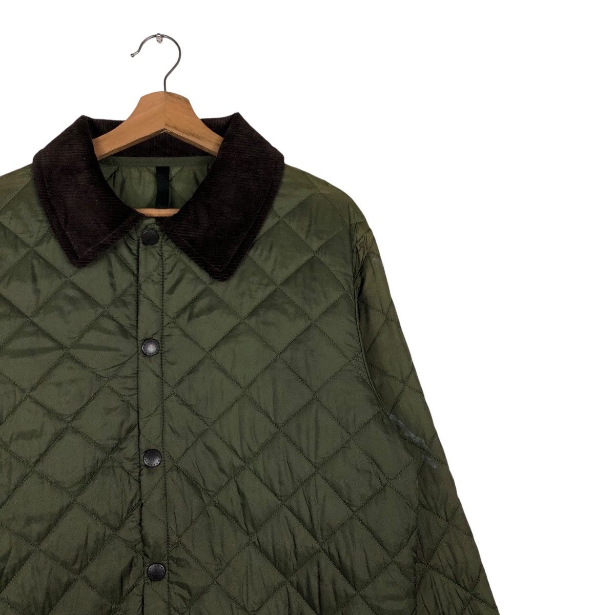 Barbour 📌Vintage Snap Button Quilted Jacket Chore Barbour Size US S / EU 44-46 / 1 - 7 Thumbnail