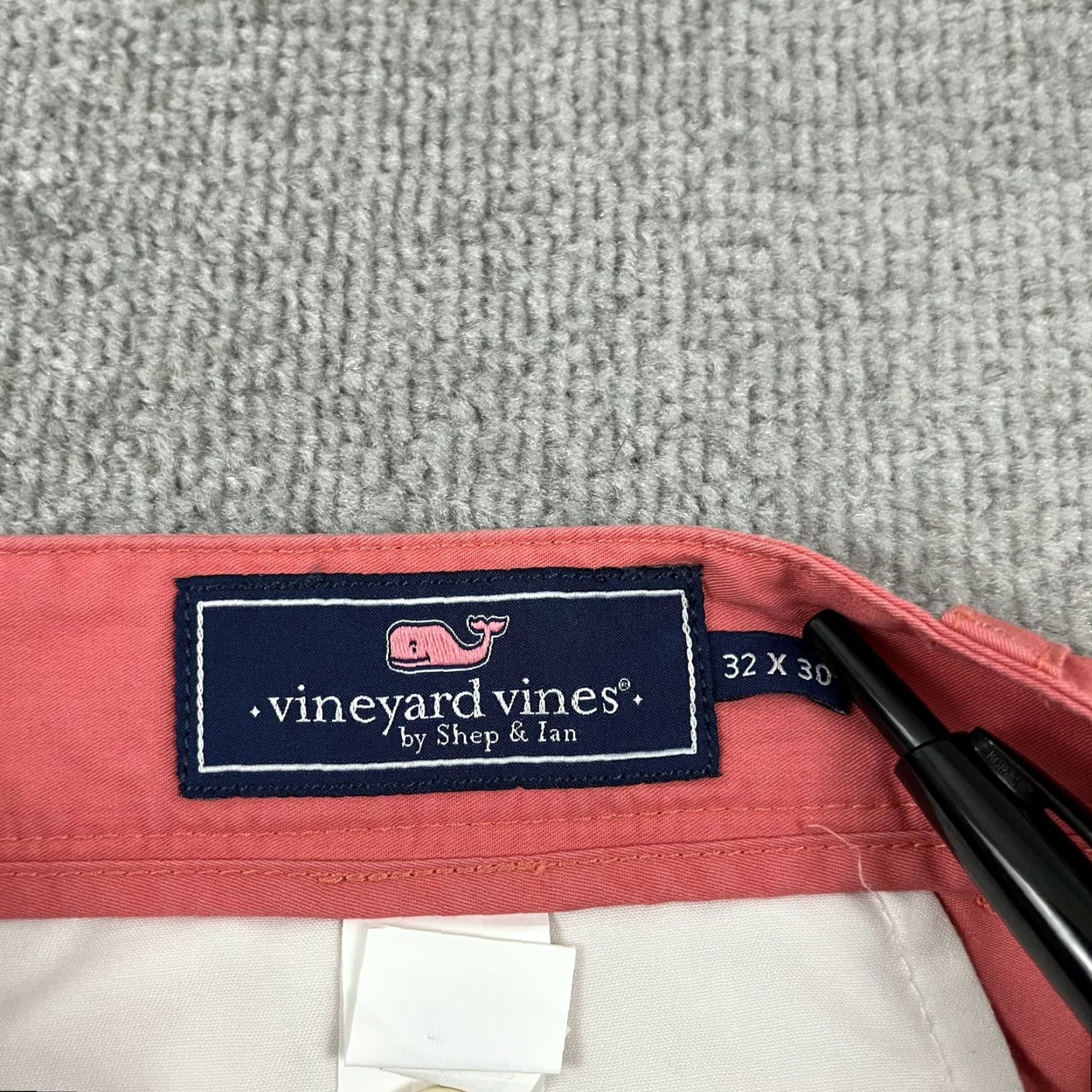 Vineyard Vines VINTAGE Vineyard Vines Men's Pants 32x30 Slim Fit Chino Casual Travel Preppy Pink Size US 32 / EU 48 - 4 Thumbnail