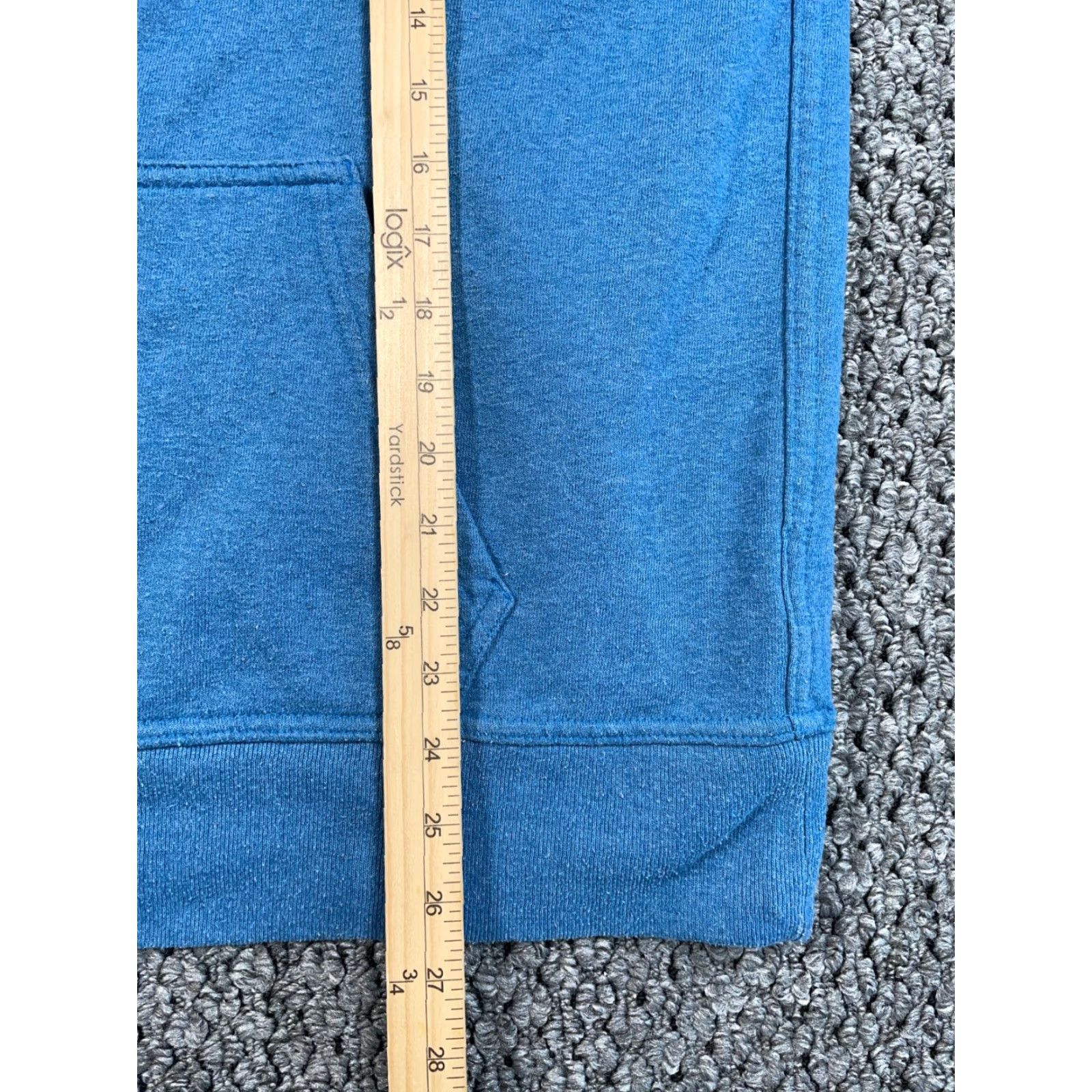 The North Face The North Face Hoodie Adult Medium Blue Sweatshirt 50/50 Blend Logo Graphic Pullover Crew Neck Drawstring Size US M / EU 48-50 / 2 - 7 Thumbnail