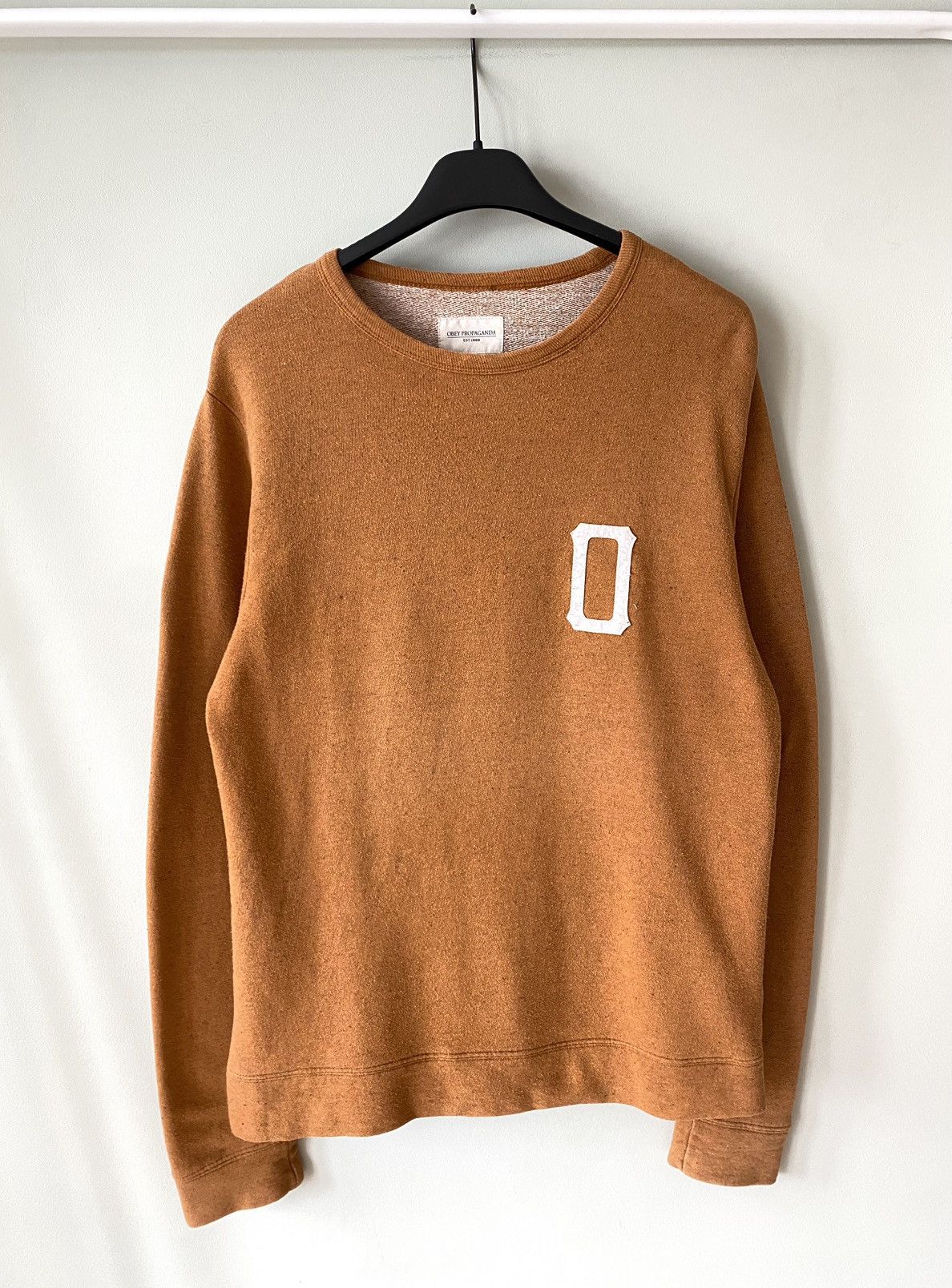Obey Obey Propaganda Logo melange sweatshirt Size US S / EU 44-46 / 1 - 1 Thumbnail
