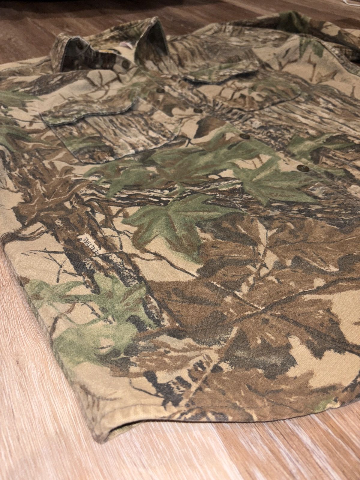Cabelas Vintage Camouflage Button Up Size US L / EU 52-54 / 3 - 2 Thumbnail