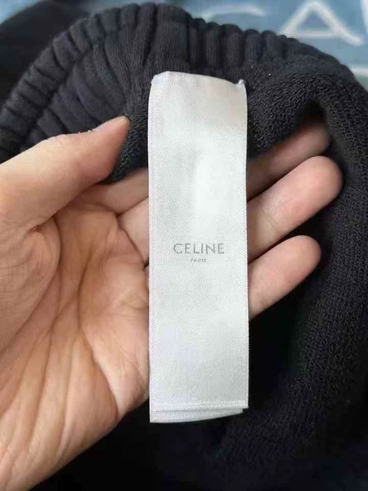 Celine Celine Small Logo Sweatpants Size US 30 / EU 46 - 3 Thumbnail