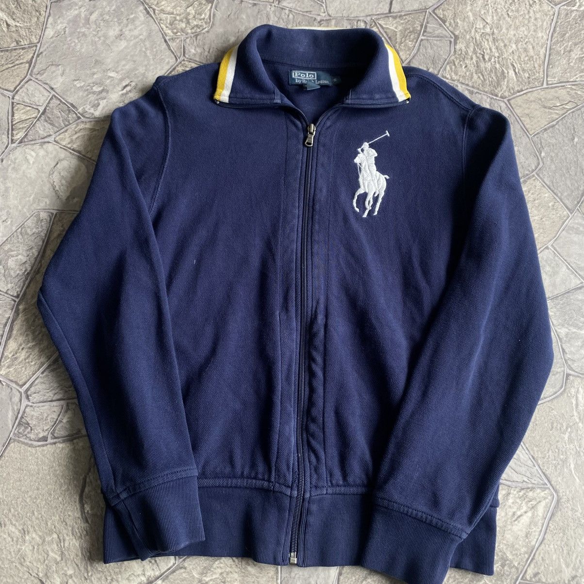 Polo Ralph Lauren Vintage Polo Ralph Lauren Zip Up Hoodie 00s Y2K Size US S / EU 44-46 / 1 - 2 Thumbnail