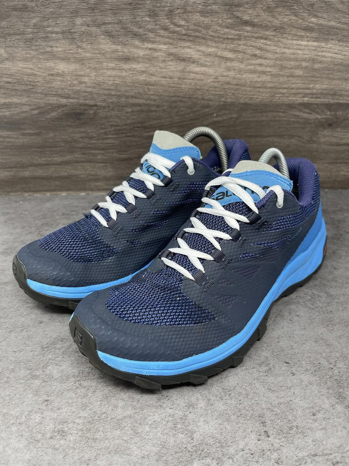 Salomon Salomon Outline GTX Shoes Mens Size 7.5 Black Blue Sneaker Size US 7.5 / EU 40-41 - 2 Thumbnail