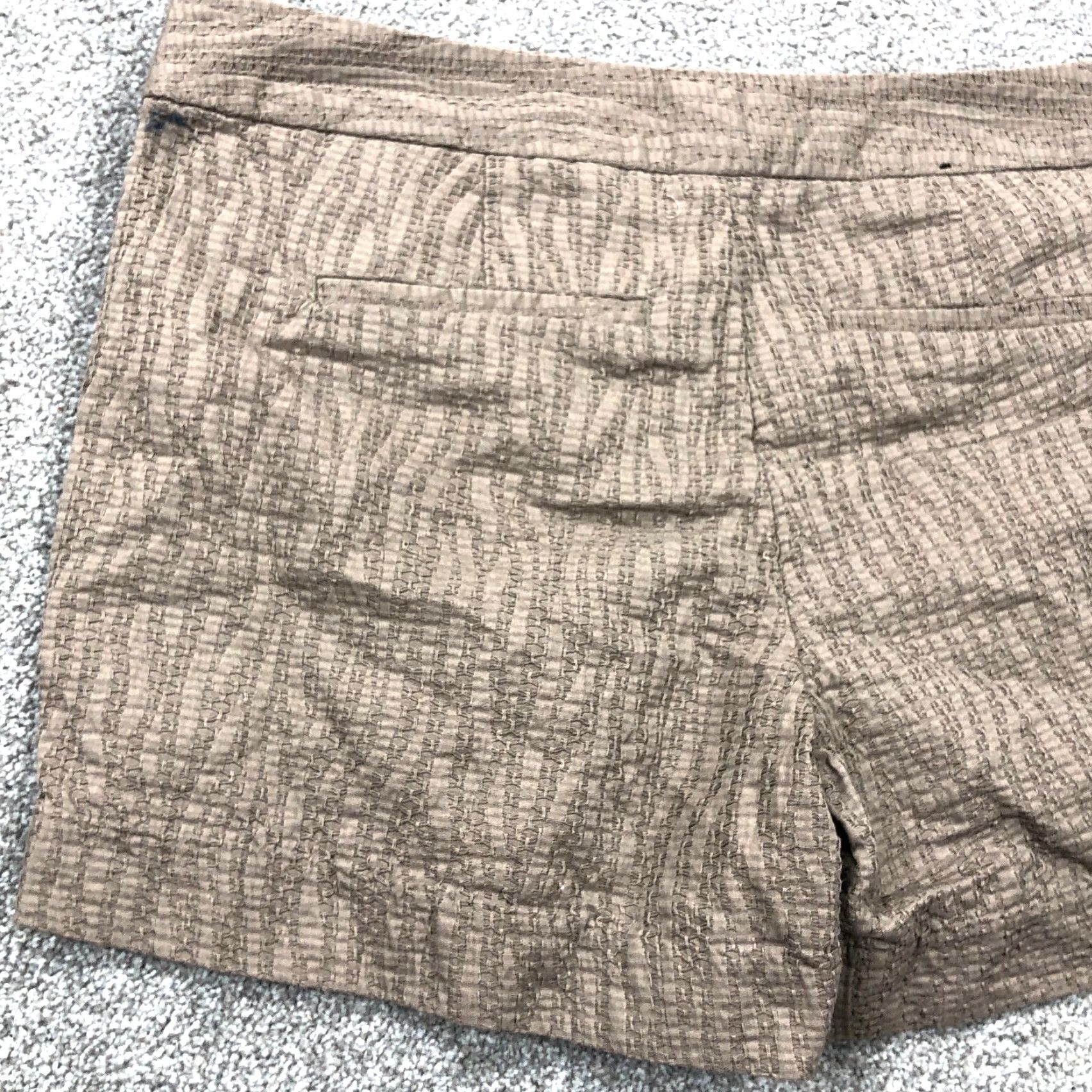 Banana Republic VINTAGE Banana Republic Chino Shorts Women 4 Tan Martin Flat Front Mid Rise Ladies 9" Size 27" / US 4 / IT 40 - 7 Thumbnail