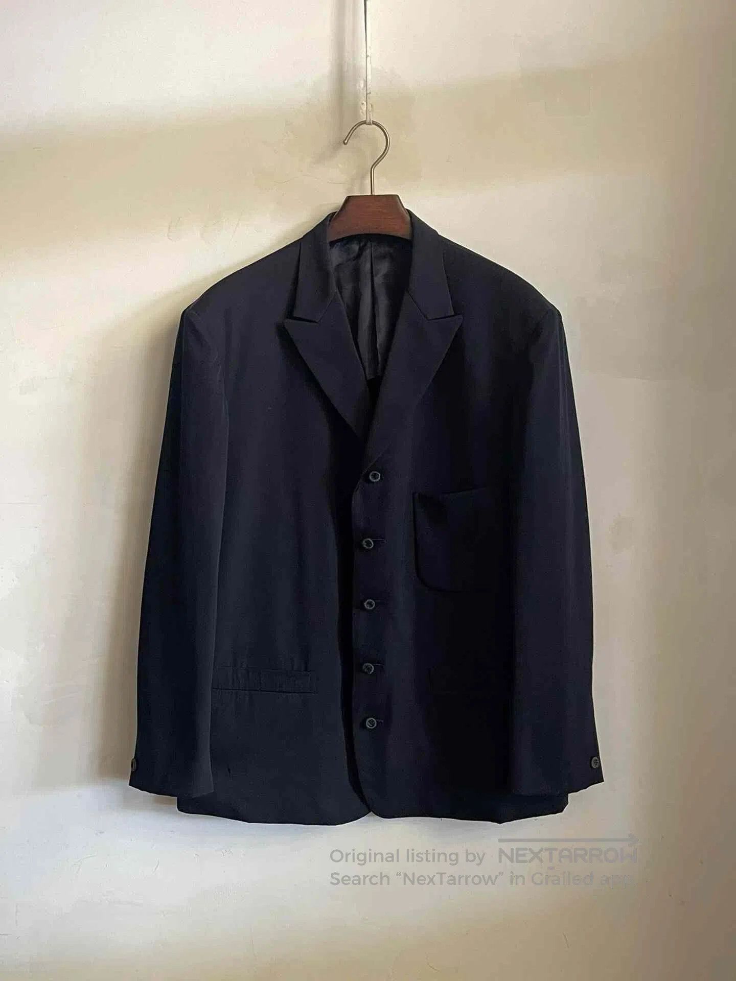 Y's for Men Yohji Yamamoto Early Wool Blazer. Size US M / EU 48-50 / 2 - 3 Thumbnail