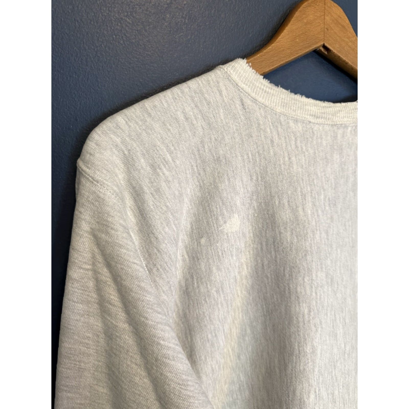 Champion VINTAGE 90s Champion Sweatshirt Reverse Weave Pullover Reversible Large Mens Gray Size US L / EU 52-54 / 3 - 6 Thumbnail