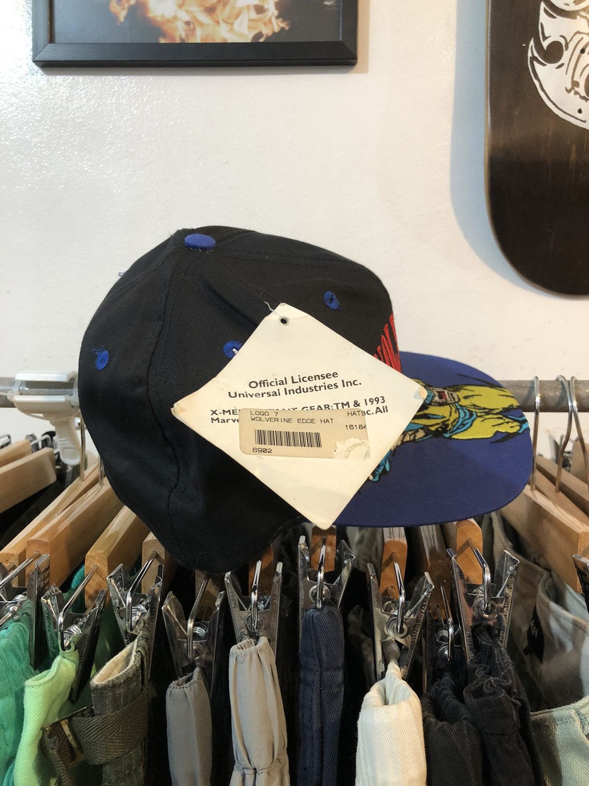 Vintage Vintage Wolverine Berserk Snapback 1993 Size ONE SIZE - 3 Thumbnail