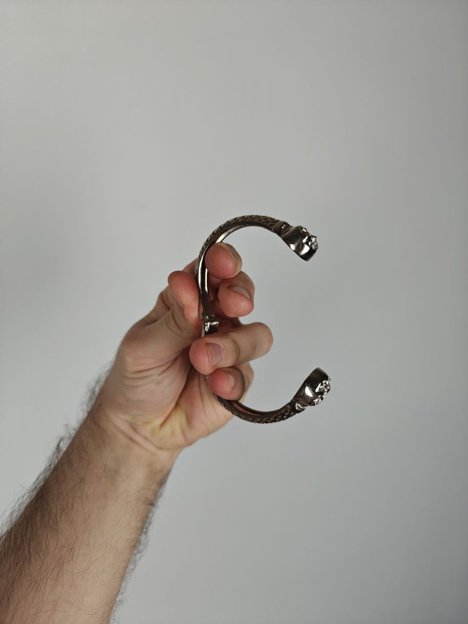 Other VTG Skull Spring Hinge Bracelet Zirconia Size ONE SIZE - 4 Thumbnail
