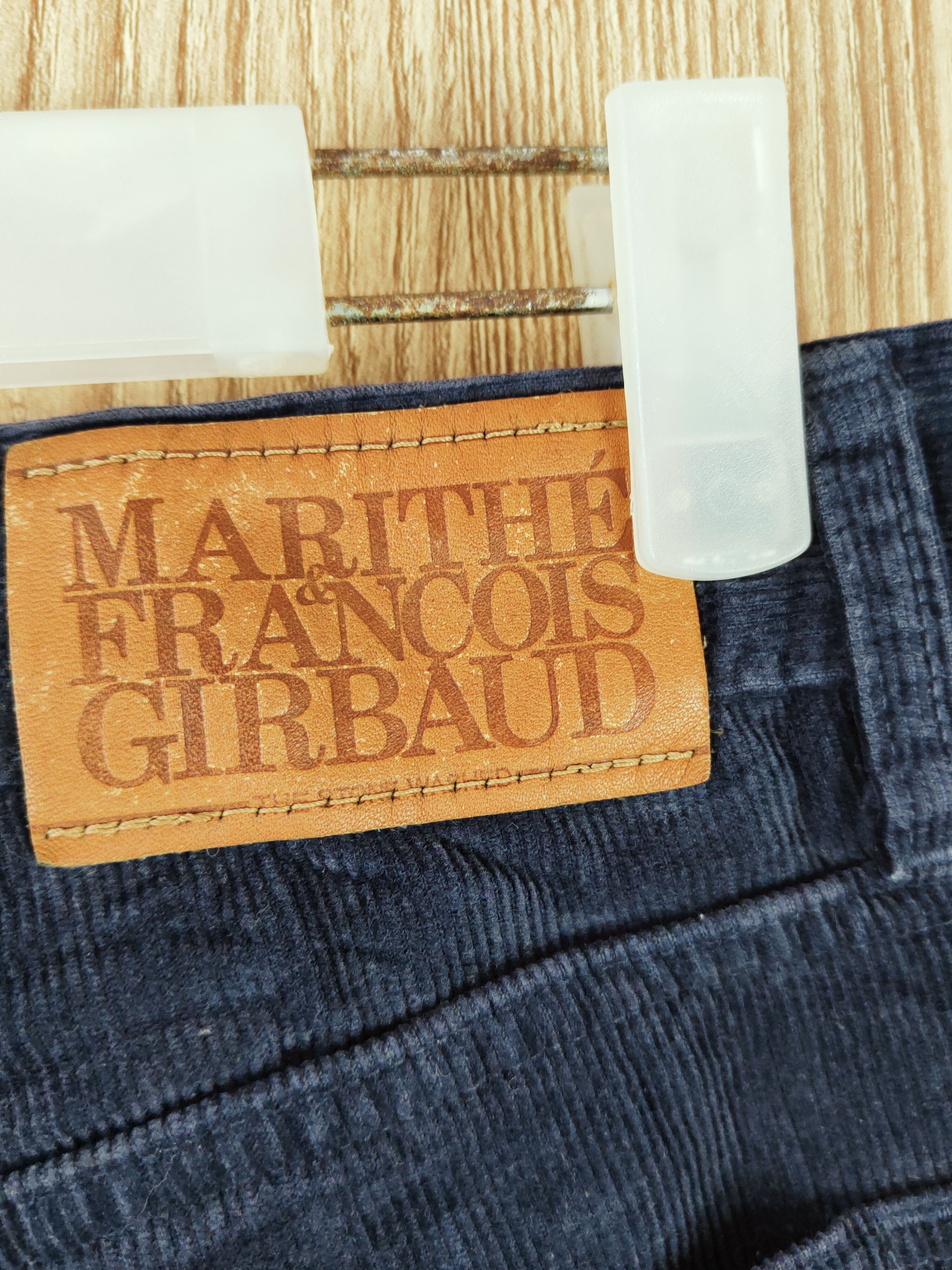 Marithe + Francois Girbaud Marithe Francois Girbaud Navy Corduroy Pants #W640 Size US 29 - 10 Thumbnail