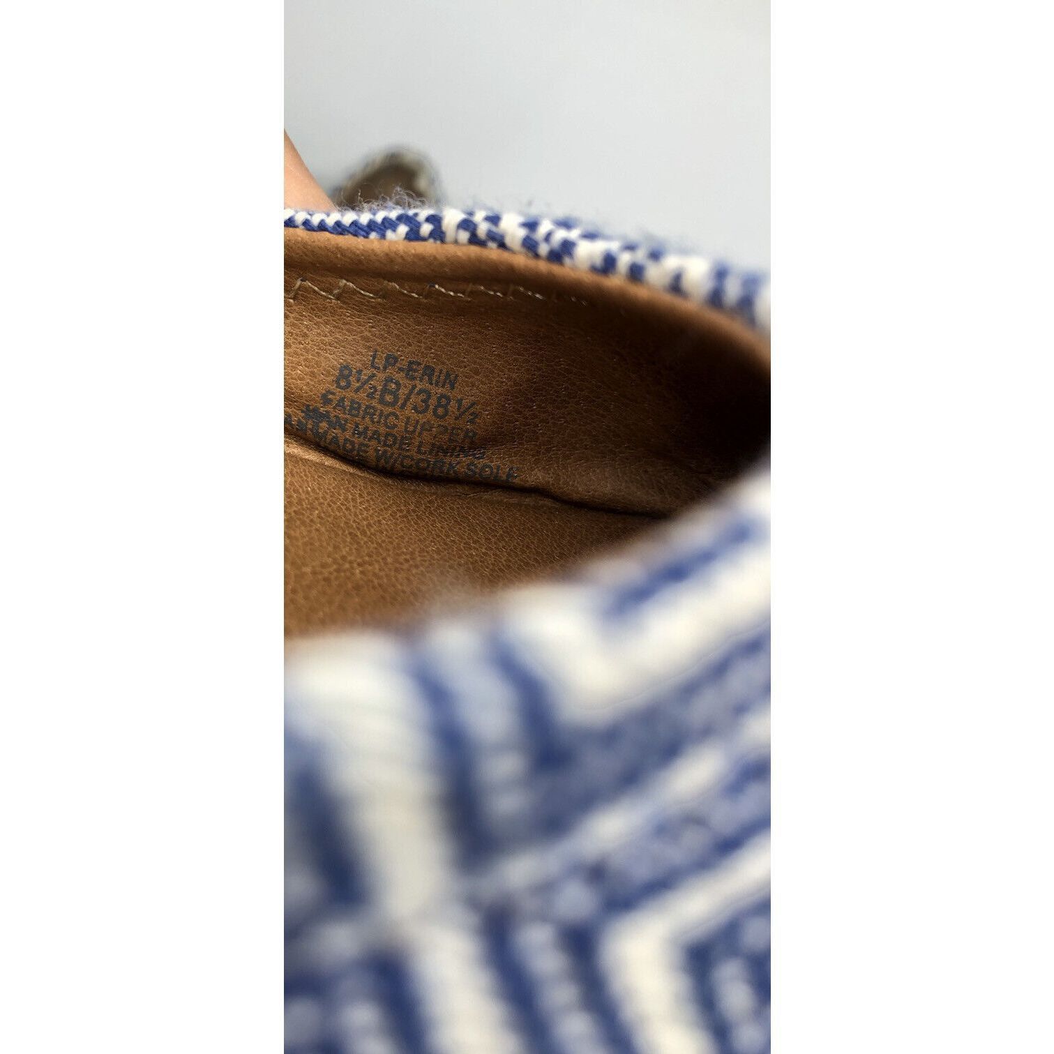 Lucky Brand Lucky Brand Erin Blue Aztec Southwest Print Ballet Flats Sho Size US 8.5 / IT 38.5 - 6 Thumbnail