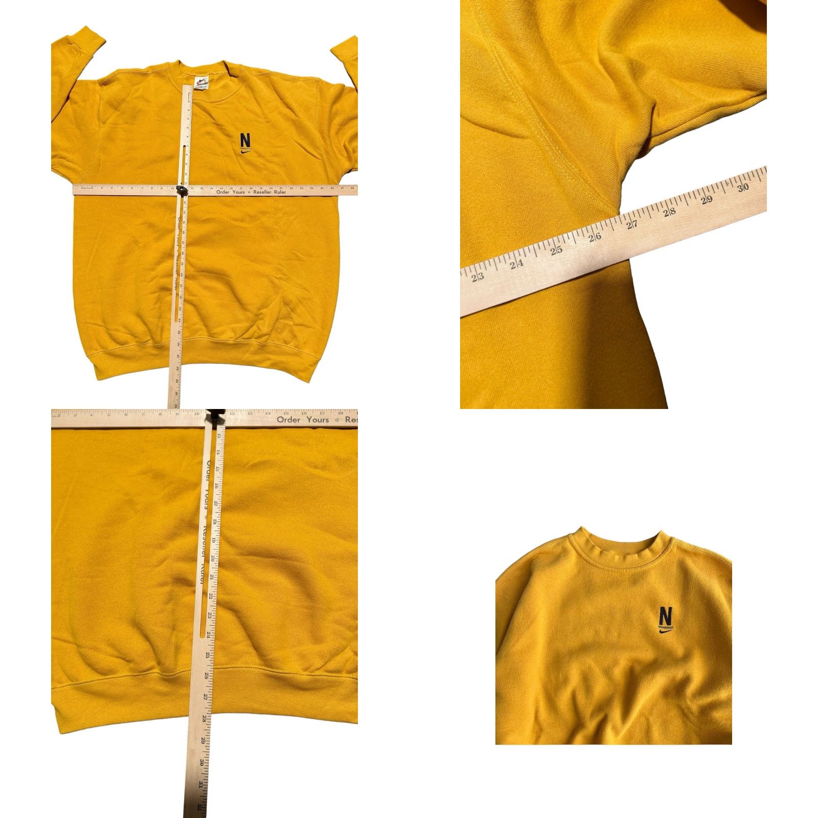Nike Vintage 90's Nike Swoosh Made In USA Yellow XL Sweatshirt Crewneck User: Vintage 90's Nike Swoosh Made In USA Yellow XL Sweatshirt Crewneck Size US XL / EU 56 / 4 - 8 Thumbnail