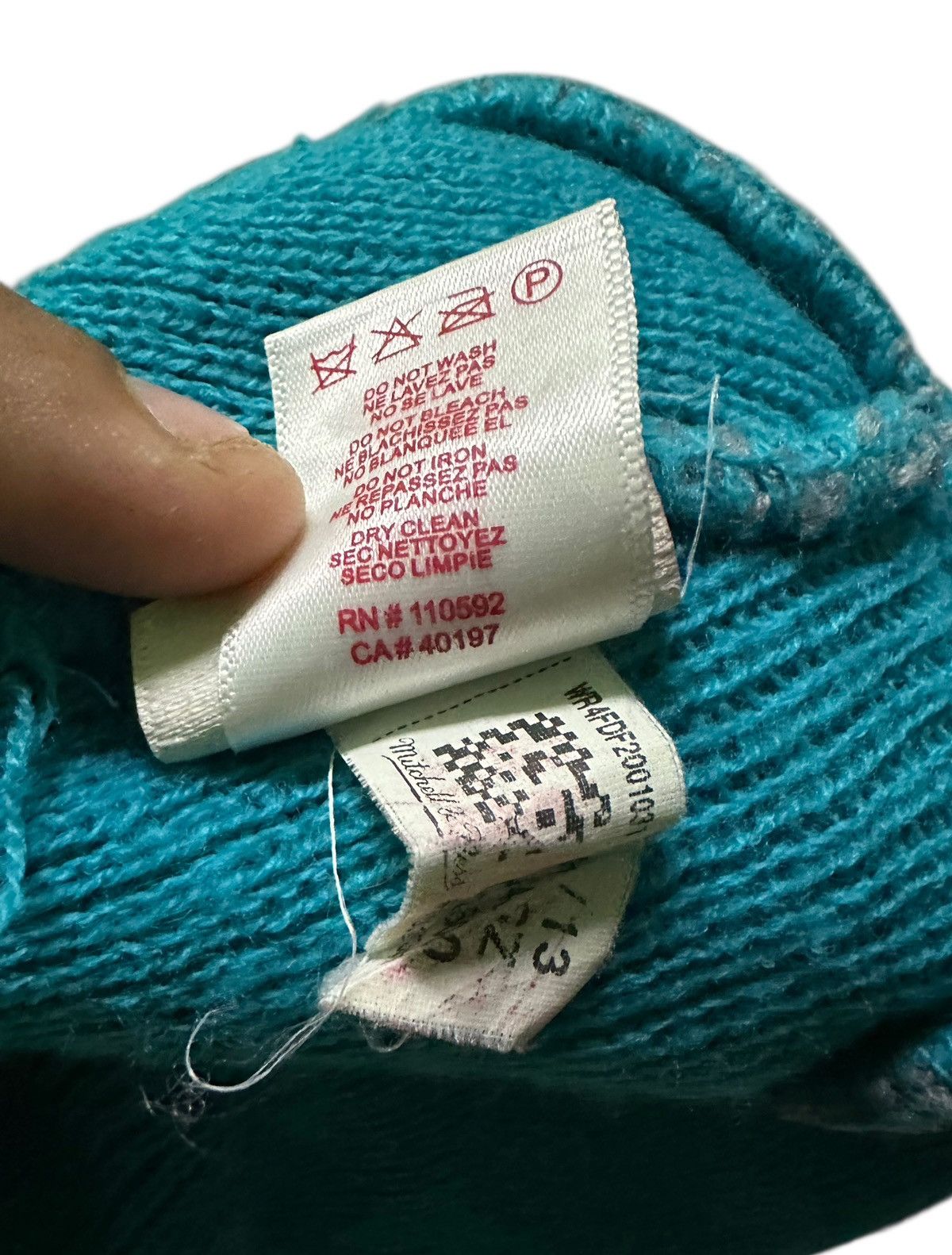 Mitchell & Ness Hornest beanie Size ONE SIZE - 7 Thumbnail