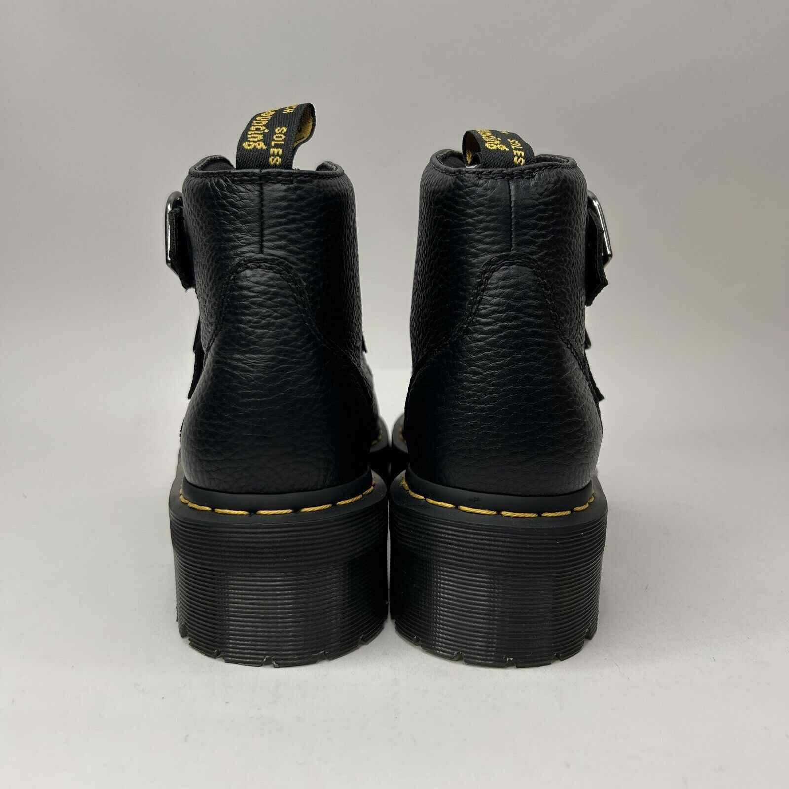 Dr. Martens Dr. Doc Martens Devon Heart Platform Boots “Black” 2023 Size US 8.5 / IT 38.5 - 4 Thumbnail