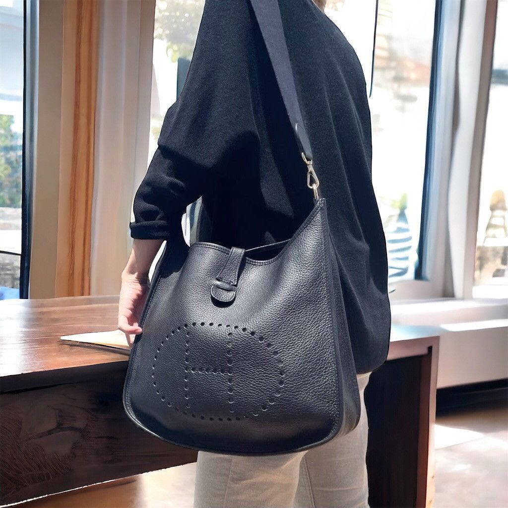 Other FLORENCE Italy Inspired Design Hermes Shoulder Leather Bag Size ONE SIZE - 1 Thumbnail