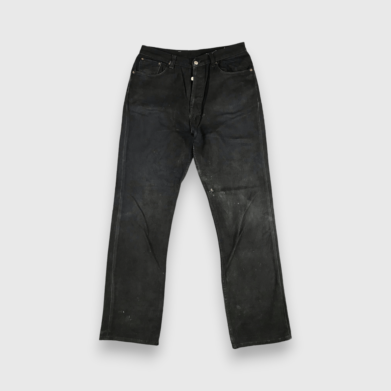Levi's 90s Vintage Distress Levis 501 Jeans-J1457 Size US 32 / EU 48 - 1 Thumbnail