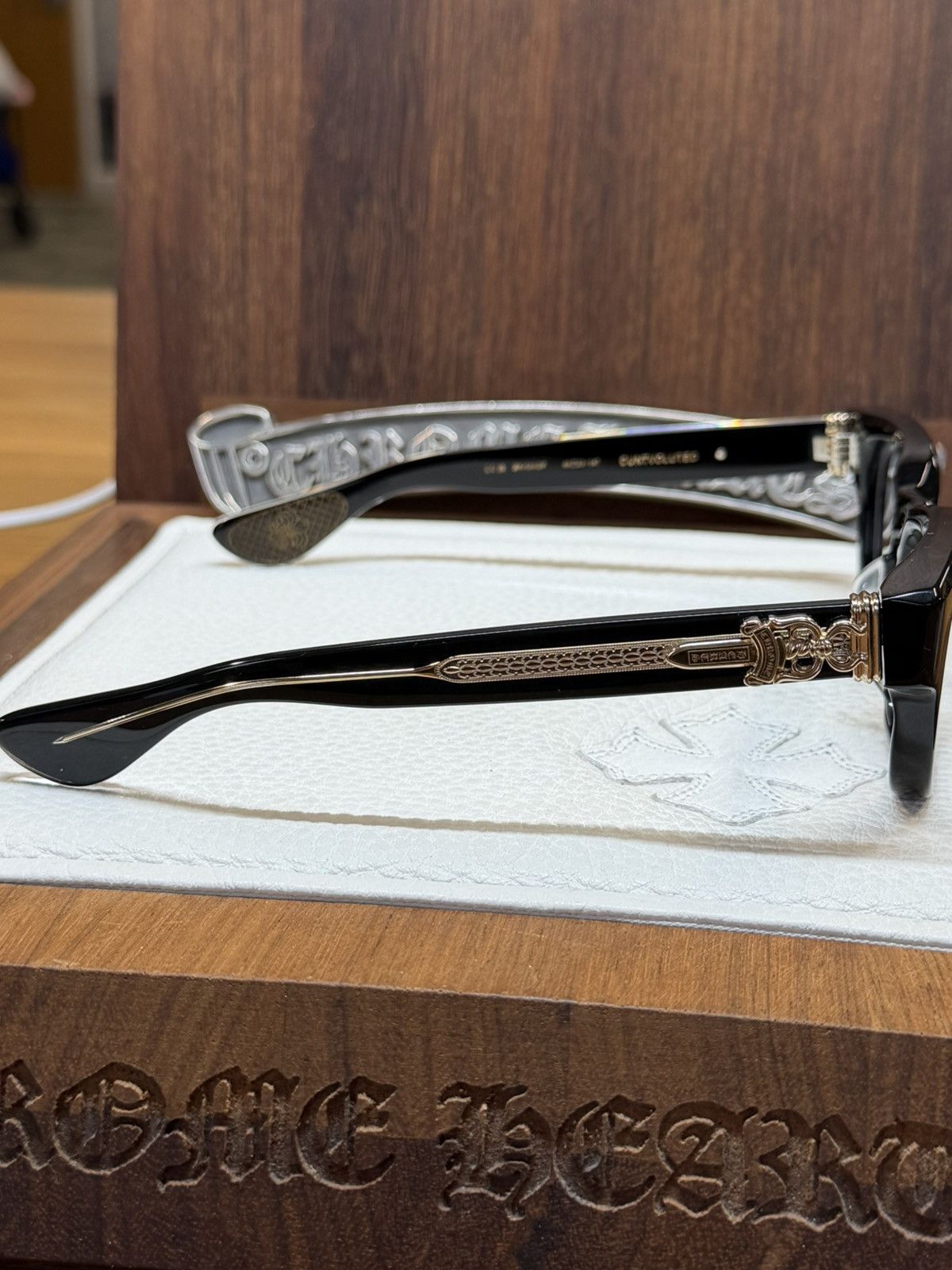 Chrome Hearts Chrome Hearts Cuntvoluted Glasses Size ONE SIZE - 5 Thumbnail