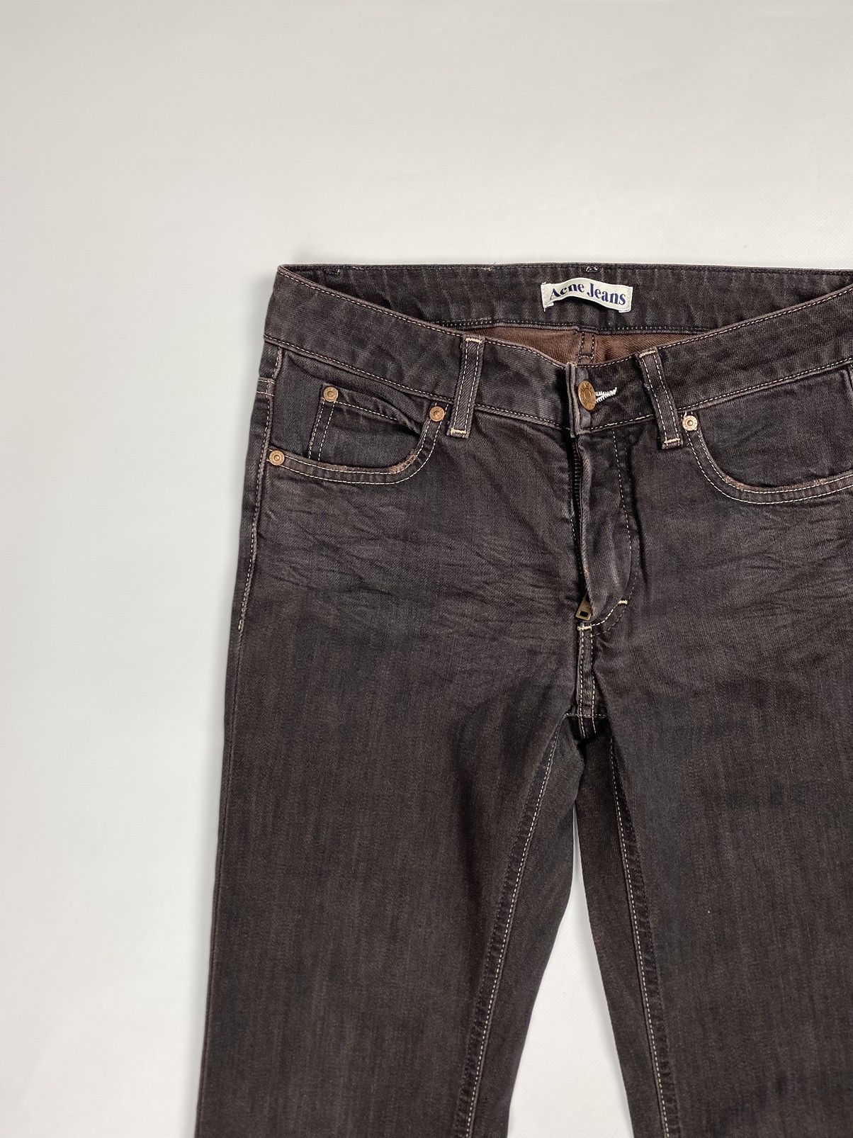 Acne Studios Acne Jeans Hex Earth ladies jeans size 27 / 32 Size 27" / US 4 / IT 40 - 8 Thumbnail