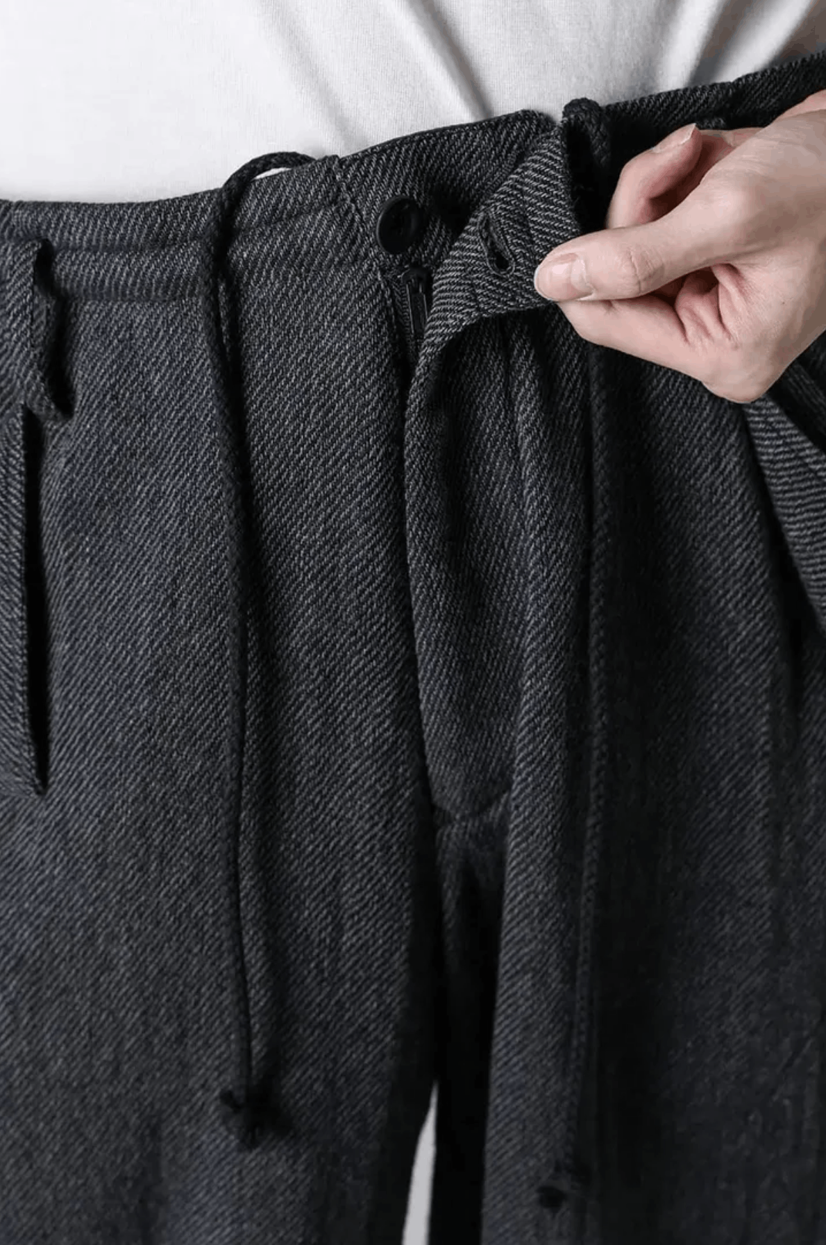 Yohji Yamamoto Yohji Yamamoto Pour Homme - SEAM FLAP POCKET PANTS Size US 32 / EU 48 - 8 Thumbnail