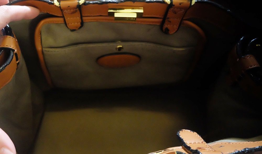 Fendi Fendi Peekaboo X Tote Bag Size ONE SIZE - 6 Thumbnail