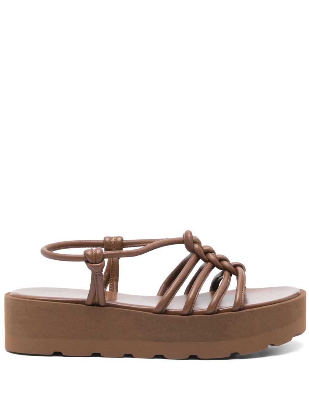 Gianvito Rossi HEBE LEATHER SANDALS Size US 11 / IT 41 - 1 Thumbnail