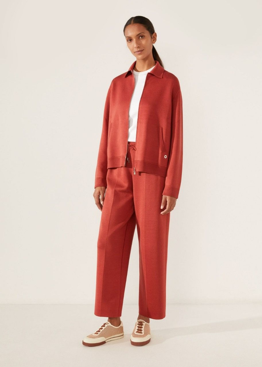 Loro Piana o1srvl11e0424 Trouser in Red Size 32" / US 10 / IT 46 - 2 Thumbnail