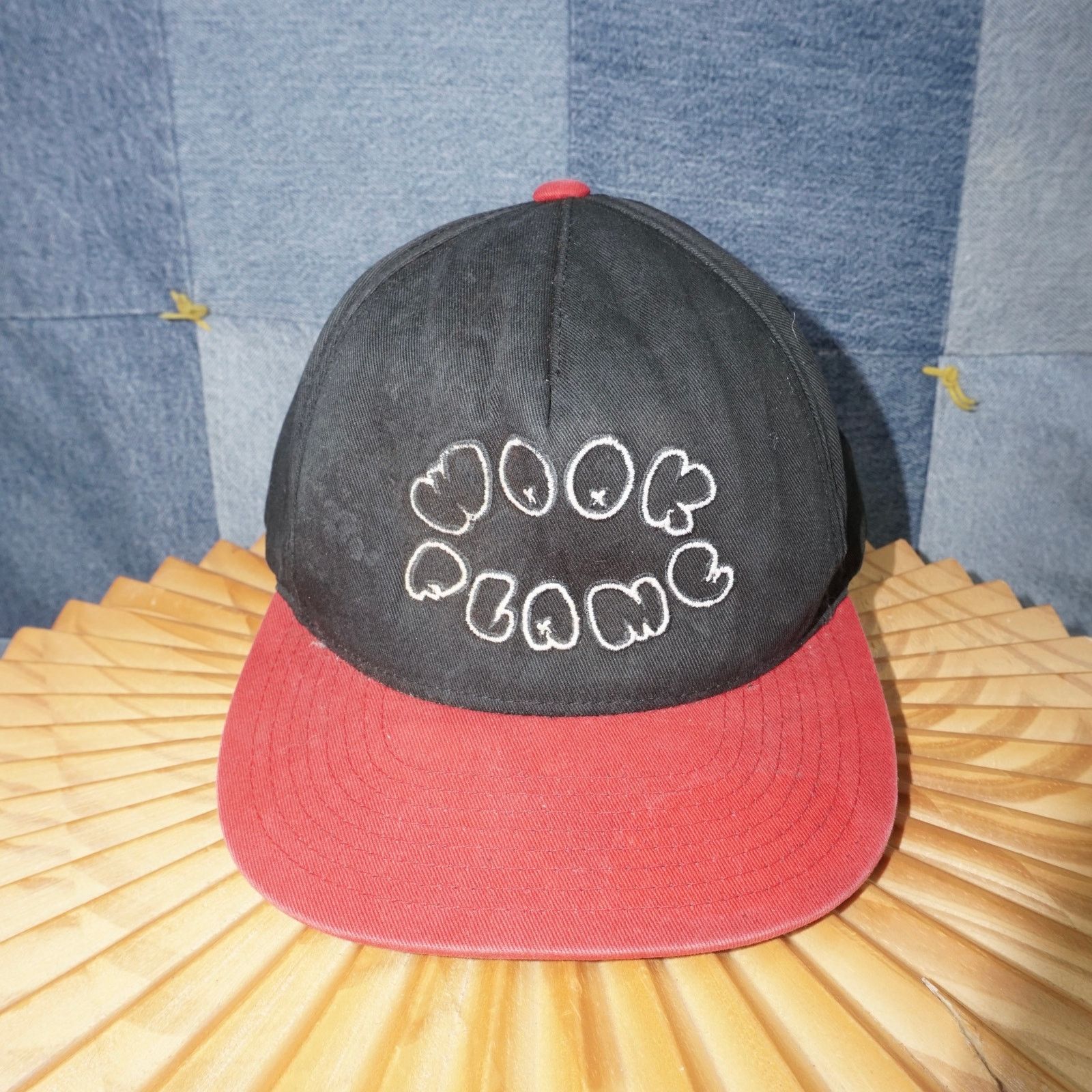 Vintage OSFA - Vintage Y2K WOOK flame embroidered essential 00s hat Size ONE SIZE - 1 Thumbnail