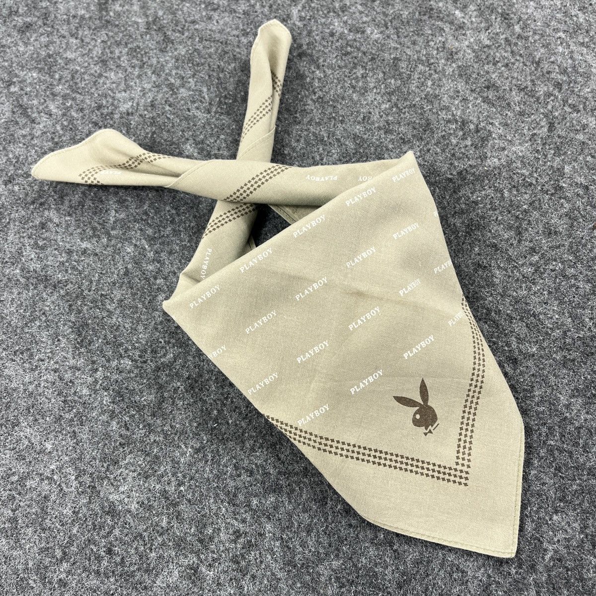 Playboy × Vintage Playboy Handkerchief / Bandana / Neckerchief B355 Size ONE SIZE - 9 Thumbnail