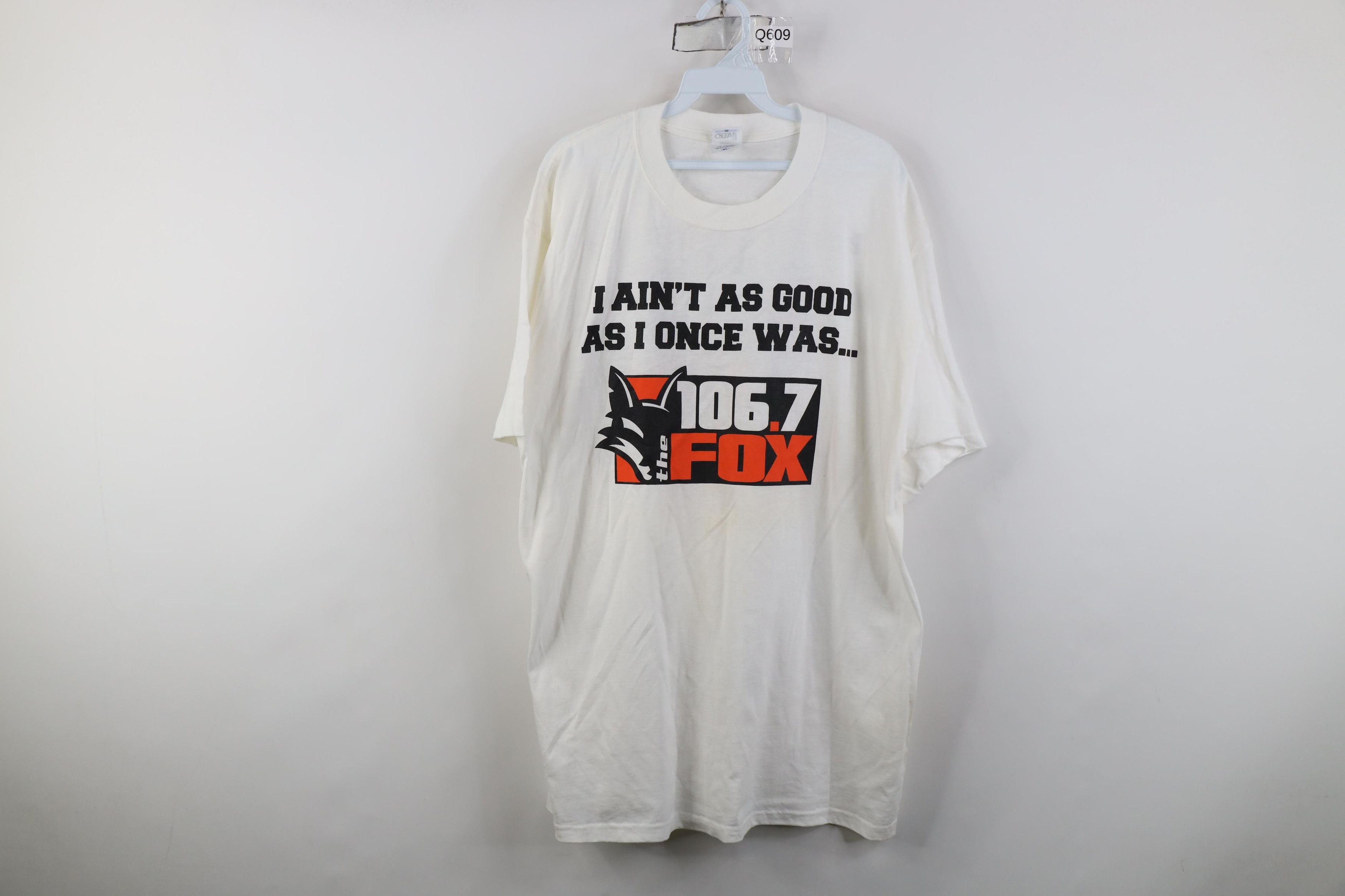 Vintage Vintage Y2K Fox 106.7 Radio Station Short Sleeve T-Shirt Size US XL / EU 56 / 4 - 1 Thumbnail