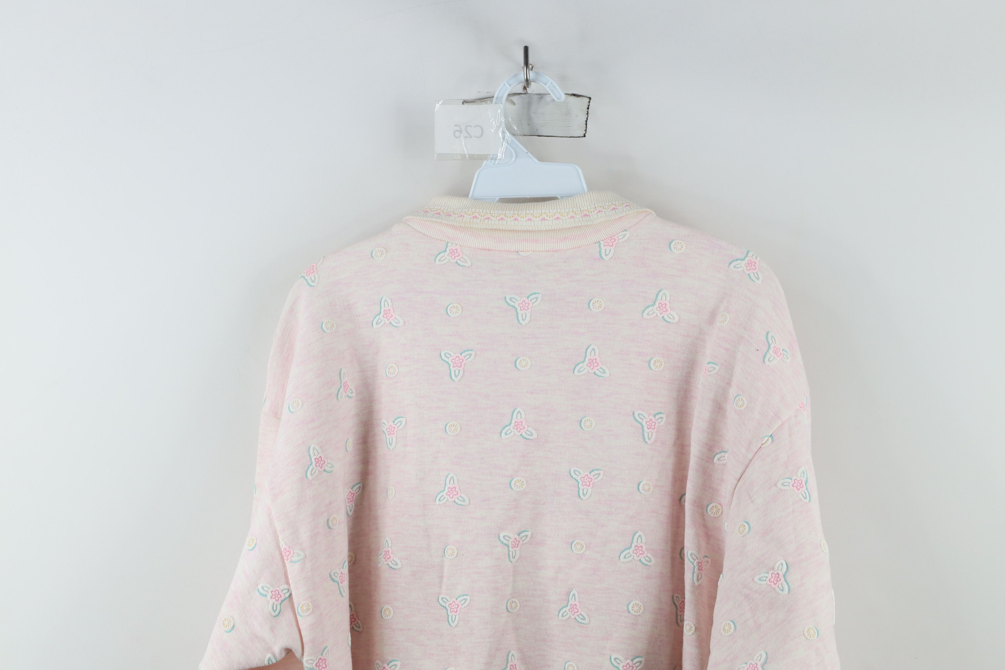 Vintage Deadstock Vintage 90s Fairy Kei Kawaii Collared Sweatshirt Size M / US 6-8 / IT 42-44 - 13 Thumbnail