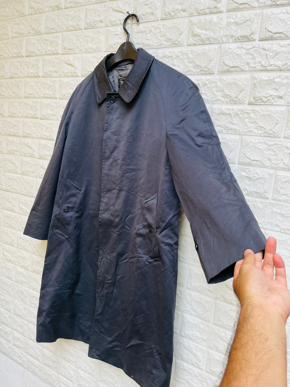 Burberry × Japanese Brand × Vintage Vintage Burberrys Long Coat Designer Fashion Style Size US L / EU 52-54 / 3 - 5 Thumbnail