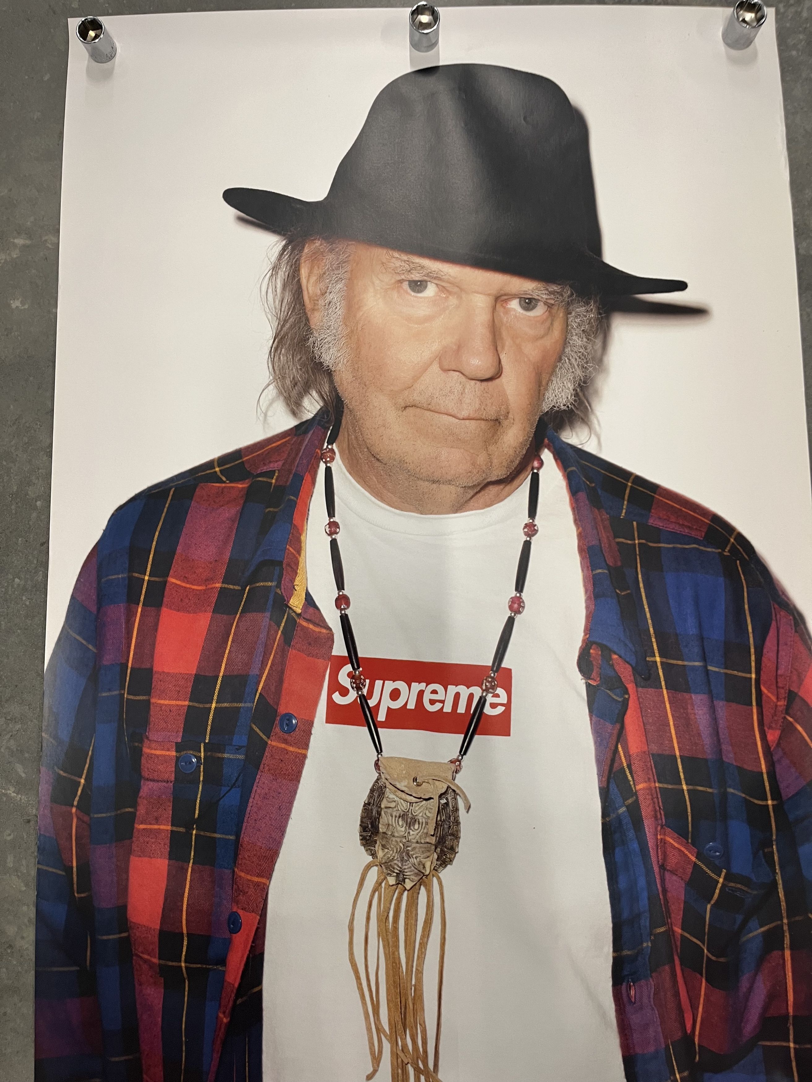 Supreme Supreme x Neil Young poster Size ONE SIZE - 6 Thumbnail