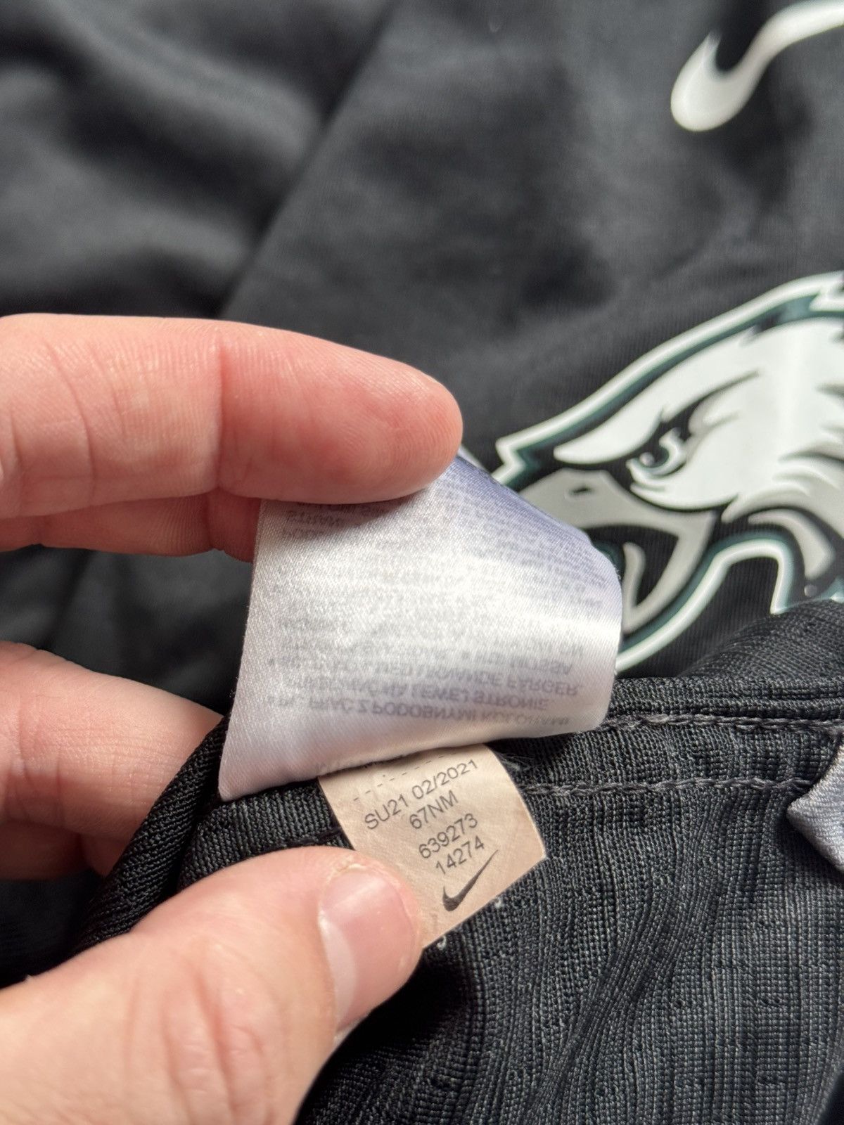 Nike × Vintage Nike Jersey Nike awesome streetwear style ERES NFL EAGLES Size US XL / EU 56 / 4 - 8 Thumbnail