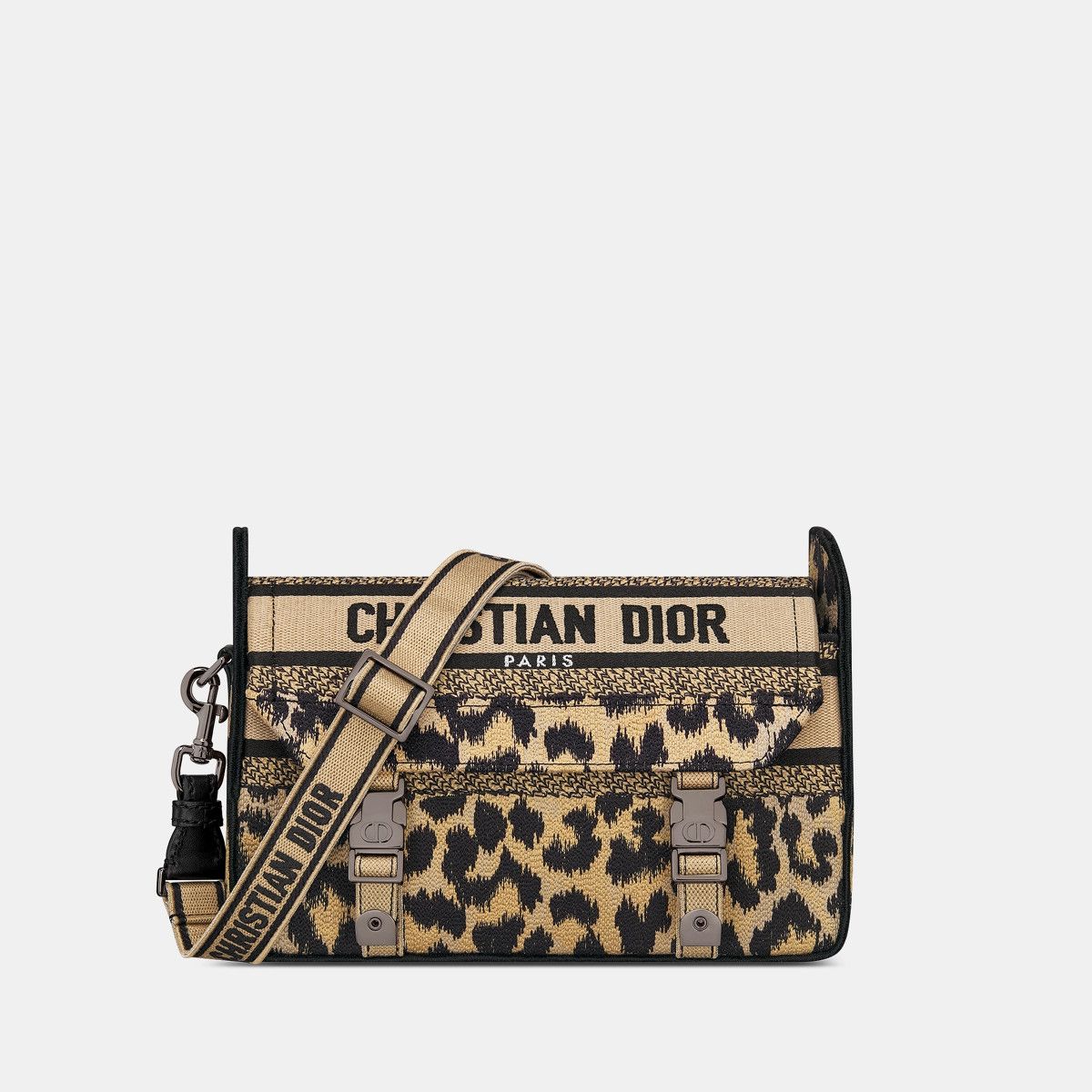 Dior o1bcso1str1124 Size: OS /Small Diorcamp Bag in Beige/Black Size ONE SIZE - 2 Thumbnail
