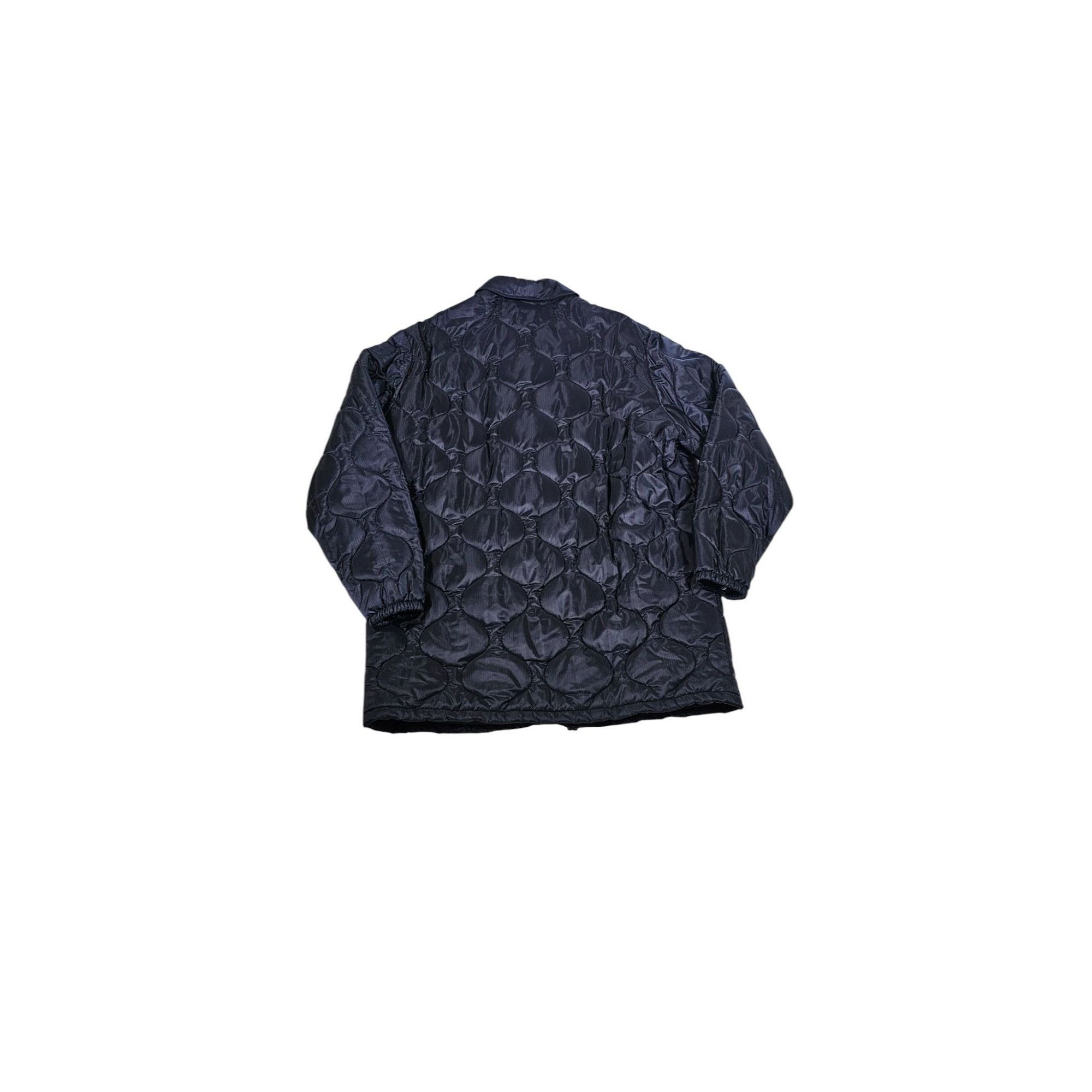 Gucci Quilted Jacket Navy Blue Red Chevron Stripes Size US L / EU 52-54 / 3 - 11 Thumbnail
