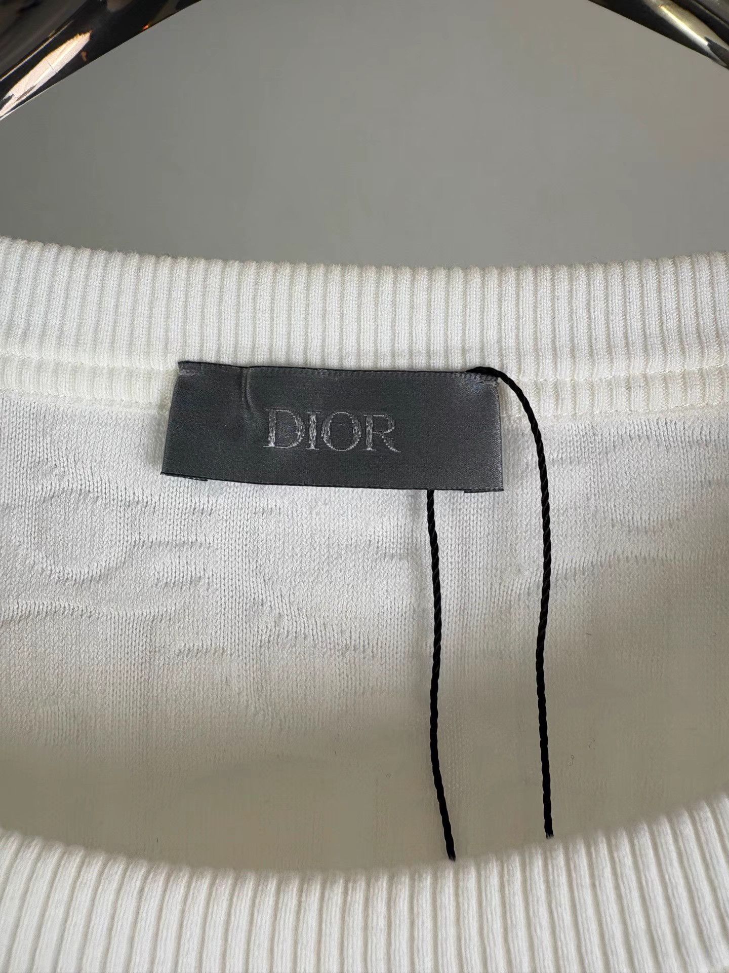 Dior DIOR White Towel Texture Short Sleeve K1 Size US XL / EU 56 / 4 - 3 Thumbnail