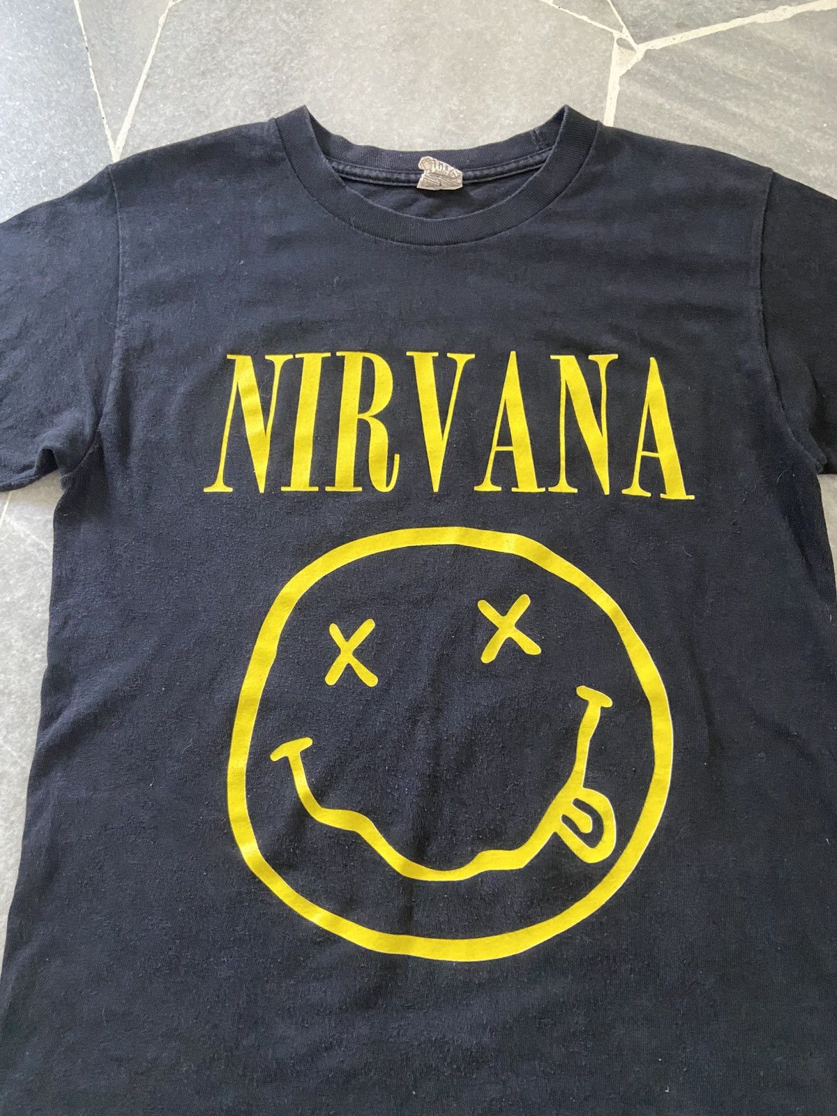 Band Tees × Nirvana Vintage Nirvana Smile Face Tee Size US S / EU 44-46 / 1 - 2 Thumbnail