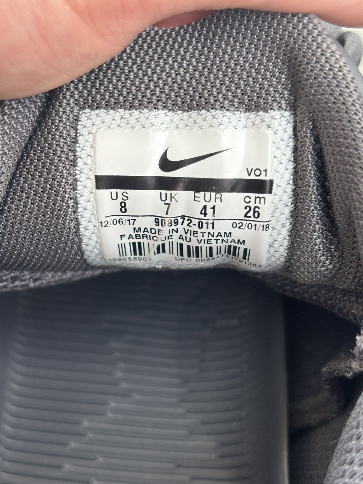 Nike Nike Mamba Rage Kobe Dark Grey Size US 8 / EU 41 - 9 Thumbnail