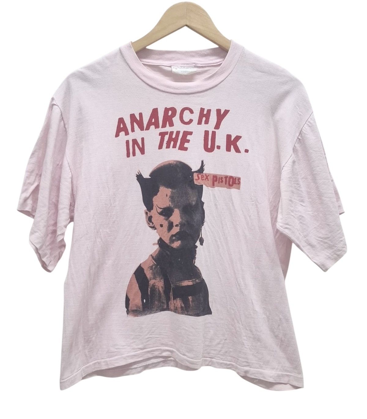 Vintage Vintage Rare 90s Sex Pistols Boxy T-Shirt Size US M / EU 48-50 / 2 - 1 Thumbnail