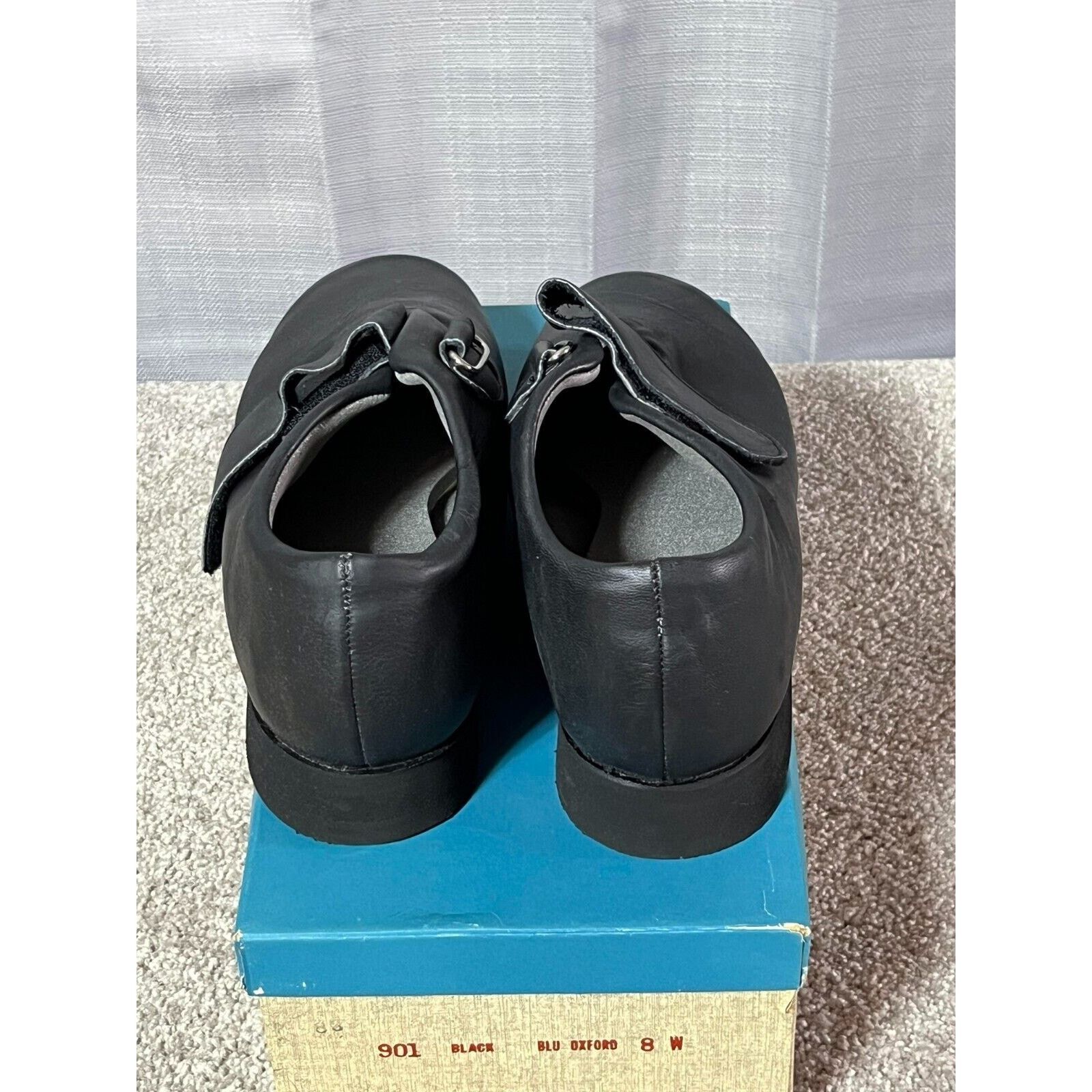 Alden Alden 901 Shoes Womens Size 8 Wide Oxford Leather 5000 Black Size US 8 / IT 38 - 4 Thumbnail
