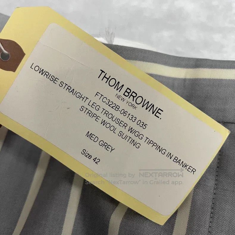 Thom Browne Thom Browne Striped Trousers Size US 40 / EU 56 - 4 Thumbnail